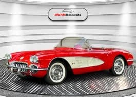 1959 Red Corvette Convertible