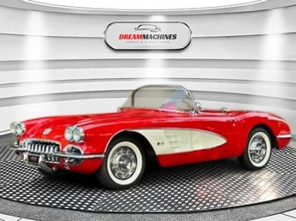 1959 Red Corvette Convertible