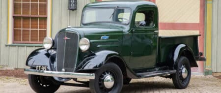 1936 Chevy half-ton survivor pickup goes for $118K at Miller & Miller sale held June 15-16