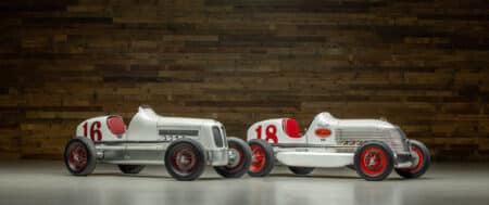 The only two 1937 Miller-Gulf race cars in existence and a spectacular 1932 Auburn 12-160A Boattail Speedster headline Worldwide’s 54th Annual Collector Car Auction and Show in Indiana