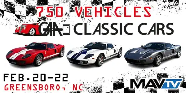 Get ready for an exhilarating ride at GAA Classic Cars Auction