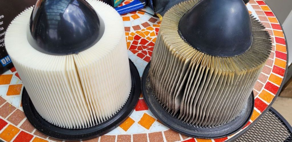 Air filter replacement